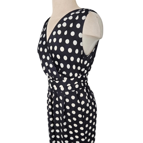 NWT Emanuel Ungaro Deborah Sleevless Jumpsuit Polka Dot - Picture 14 of 14